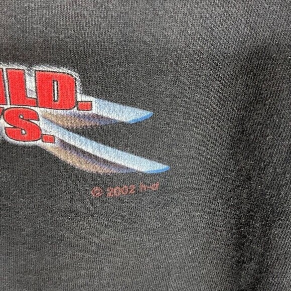 Harley Davidson Vintage 2003 XL T-Shirt Black 100th Anniversary Open Road Tour - Picture 6 of 9